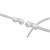 ACT Mounting Hole Cable Ties, 50 lb, 11", Natural, 100/Bag (AL-11-50-MH-9-C) ACT Mounting Hole Cable Ties, 50 lb, 11", Natural, 100/Bag (AL-11-50-MH-9-C)