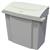 Trust® Sanitary Napkin Receptacle, 12 1/2"H x 10 3/4"W x 5 1/4"D, 1/Each Trust® Sanitary Napkin Receptacle, 12 1/2"H x 10 3/4"W x 5 1/4"D, 1/Each