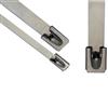 ACT Stainless Steel Cable Ties, 14", 316 SS (AL-14-100-SS-C) ACT Stainless Steel Cable Ties, 14", 316 SS (AL-14-100-SS-C)