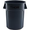 Trust® Thor® Round Container, 55 gal, 33 1/16" x 26 3/8", Gray, 1/Each Trust® Thor® Round Container, 55 gal, 33 1/16" x 26 3/8", Gray, 1/Each
