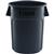 Trust® Thor® Round Container, 55 gal, 33 1/16" x 26 3/8", Gray, 1/Each Trust® Thor® Round Container, 55 gal, 33 1/16" x 26 3/8", Gray, 1/Each