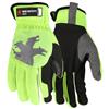 MCR Safety® HyperFit Mechanics Gloves, X-Large, Hi-Vis Lime, 1/Pair MCR Safety® HyperFit Mechanics Gloves, X-Large, Hi-Vis Lime, 1/Pair