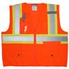 MCR Safety® ANSI Class 2 & CSA Z96 Compliant Polyester Safety Vest, 3X-Large, Fluorescent Orange, 1/Each MCR Safety® ANSI Class 2 & CSA Z96 Compliant Polyester Safety Vest, 3X-Large, Fluorescent Orange, 1/Each