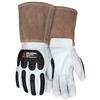 MCR Safety® Top Grain Goatskin Welding Gloves w/ Kevlar® Liners, Large, White/Black/Brown, 1/Pair MCR Safety® Top Grain Goatskin Welding Gloves w/ Kevlar® Liners, Large, White/Black/Brown, 1/Pair