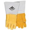 MCR Safety® Premium Elkskin Welding Gloves, Medium, Gold/Gray, 12/Pair MCR Safety® Premium Elkskin Welding Gloves, Medium, Gold/Gray, 12/Pair