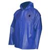 MCR Safety® Navigator TPU/Nylon Jacket w/ Attached Hood & Snap Front, 4X-Large, Blue, 1/Each MCR Safety® Navigator TPU/Nylon Jacket w/ Attached Hood & Snap Front, 4X-Large, Blue, 1/Each