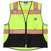 MCR Safety® ANSI Class 2 Mesh Fabric Safety Vest, 4X-Large, Hi-Vis Lime, 1/Each MCR Safety® ANSI Class 2 Mesh Fabric Safety Vest, 4X-Large, Hi-Vis Lime, 1/Each