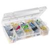 Akro-Mils® Plastic Storage Case, 15 Compartments, 8 5/8"L x 1 5/8"H x 5 1/8"W, 1/Each Akro-Mils® Plastic Storage Case, 15 Compartments, 8 5/8"L x 1 5/8"H x 5 1/8"W, 1/Each