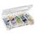 Akro-Mils® Plastic Storage Case, 15 Compartments, 8 5/8"L x 1 5/8"H x 5 1/8"W, 1/Each Akro-Mils® Plastic Storage Case, 15 Compartments, 8 5/8"L x 1 5/8"H x 5 1/8"W, 1/Each
