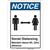 Brady® "Notice Social Distancing Maintain about 6ft (2m) Distance" Sign, Aluminum, 10" x 7", Blue/White, 1/Each Brady® "Notice Social Distancing Maintain about 6ft (2m) Distance" Sign, Aluminum, 10" x 7", Blue/White, 1/Each