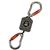 Ergodyne® Squids® 3003 Retractable Tool Lanyard w/ Dual Locking Carabiners w/ Swiveling Anchor End, 8"–48", Gray, 1/Each Ergodyne® Squids® 3003 Retractable Tool Lanyard w/ Dual Locking Carabiners w/ Swiveling Anchor End, 8"–48", Gray, 1/Each