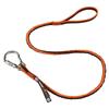 Ergodyne® Squids® 3101F(x) Tool Lanyard w/ Stainless Steel Auto-Locking Carabiner & Loop, Orange/Gray, 1/Each Ergodyne® Squids® 3101F(x) Tool Lanyard w/ Stainless Steel Auto-Locking Carabiner & Loop, Orange/Gray, 1/Each