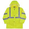 Ergodyne® Glowear® 8366 Lightweight Hi-Vis Class 3 Rain Jacket, Type R, 2X-Large, Lime, 1/Each Ergodyne® Glowear® 8366 Lightweight Hi-Vis Class 3 Rain Jacket, Type R, 2X-Large, Lime, 1/Each