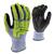 Radians® ANSI A4 Coated Cold Weather Gloves, Large, Blue/Black/Green, 1/Pair Radians® ANSI A4 Coated Cold Weather Gloves, Large, Blue/Black/Green, 1/Pair