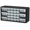 Akro-Mils® Plastic Storage Cabinet, 26 Drawer (6 Large/20 Small), Black, 1/Each Akro-Mils® Plastic Storage Cabinet, 26 Drawer (6 Large/20 Small), Black, 1/Each
