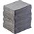SPC® Basic® Universal Light Weight Pads, 15" x 17", Gray, 200/Bale SPC® Basic® Universal Light Weight Pads, 15" x 17", Gray, 200/Bale