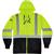 Ergodyne® Glowear® 8372 Hi-Vis Class 3 Zip Up Hooded Sweatshirt, Type R, 3X-Large, Lime, 1/Each Ergodyne® Glowear® 8372 Hi-Vis Class 3 Zip Up Hooded Sweatshirt, Type R, 3X-Large, Lime, 1/Each