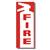 Die-Cut "Fire" Extinguisher Sign Die-Cut "Fire" Extinguisher Sign