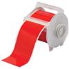 Brady® GlobalMark® Series Indoor/Outdoor Vinyl Labels, 4", Red, 100 Brady® GlobalMark® Series Indoor/Outdoor Vinyl Labels, 4", Red, 100
