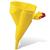 Justrite® “I’m Easy” Funnel, 11 1/4" x 1/2", Yellow, 1/Each Justrite® “I’m Easy” Funnel, 11 1/4" x 1/2", Yellow, 1/Each
