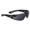 Bolle Safety Rush+ BSSI Safety Glasses, Smoke Lens, 1/Each Bolle Safety Rush+ BSSI Safety Glasses, Smoke Lens, 1/Each