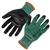 Ergodyne® Proflex® 7002 Eco Coated Gloves, Small, Black/Green, 1/Pair Ergodyne® Proflex® 7002 Eco Coated Gloves, Small, Black/Green, 1/Pair