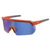 Ergodyne® Skullerz® AEGIR-AFASPM Safety Glasses, Orange Frame, Blue Mirror Lens, 1/Each Ergodyne® Skullerz® AEGIR-AFASPM Safety Glasses, Orange Frame, Blue Mirror Lens, 1/Each