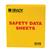 Brady® GHS Standard SDS Binder, 3" Rings, Red/Yellow, 1/Each Brady® GHS Standard SDS Binder, 3" Rings, Red/Yellow, 1/Each