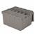 Akro-Mils® Attached Lid Container, 17 gal, 24"L x 12 1/2"H x 19 1/2"W, Gray, 1/Each Akro-Mils® Attached Lid Container, 17 gal, 24"L x 12 1/2"H x 19 1/2"W, Gray, 1/Each