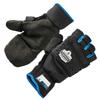 Ergodyne® ProFlex® 816 Thermal Gloves, Half Finger w/ Flip-Top Mittens, Medium, Black, 1/Pair Ergodyne® ProFlex® 816 Thermal Gloves, Half Finger w/ Flip-Top Mittens, Medium, Black, 1/Pair