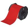 Brady® B30 Series Indoor/Outdoor Vinyl Labels, 4", Red, 100 Brady® B30 Series Indoor/Outdoor Vinyl Labels, 4", Red, 100