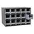 Akro-Mils® 19-Series Heavy-Duty Steel Storage Cabinet, 15 Drawer (Drawer Dimensions: 3 1/16"H x 3 3/16"W x 10 9/16"D), Gray, 1/Each Akro-Mils® 19-Series Heavy-Duty Steel Storage Cabinet, 15 Drawer (Drawer Dimensions: 3 1/16"H x 3 3/16"W x 10 9/16"D), Gray, 1/Each