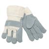 MCR Safety® Select Shoulder Leather Palm Gloves, "A" Grade, Plasticized Cuffs, ANSI Puncture 4, X-Large, Striped/Gray, 12/Pair MCR Safety® Select Shoulder Leather Palm Gloves, "A" Grade, Plasticized Cuffs, ANSI Puncture 4, X-Large, Striped/Gray, 12/Pair