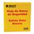 Brady® GHS Standard SDS Binder, 1 1/2" Rings, Bilingual, Red/Yellow, 1/Each Brady® GHS Standard SDS Binder, 1 1/2" Rings, Bilingual, Red/Yellow, 1/Each